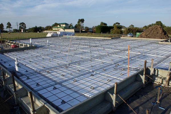 Barn Pad Construction in Toms River