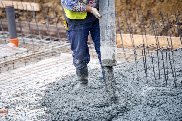 Cabin Foundation Pouring in Toms River