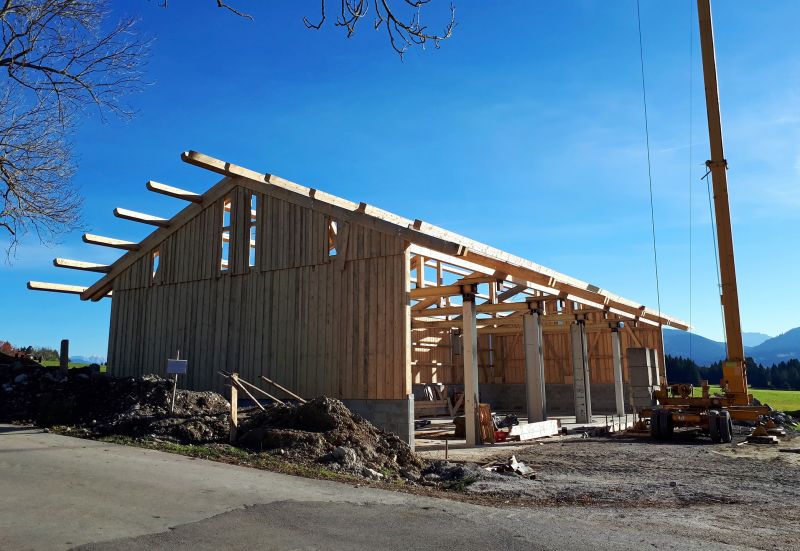 Pole Barn Foundation Pouring